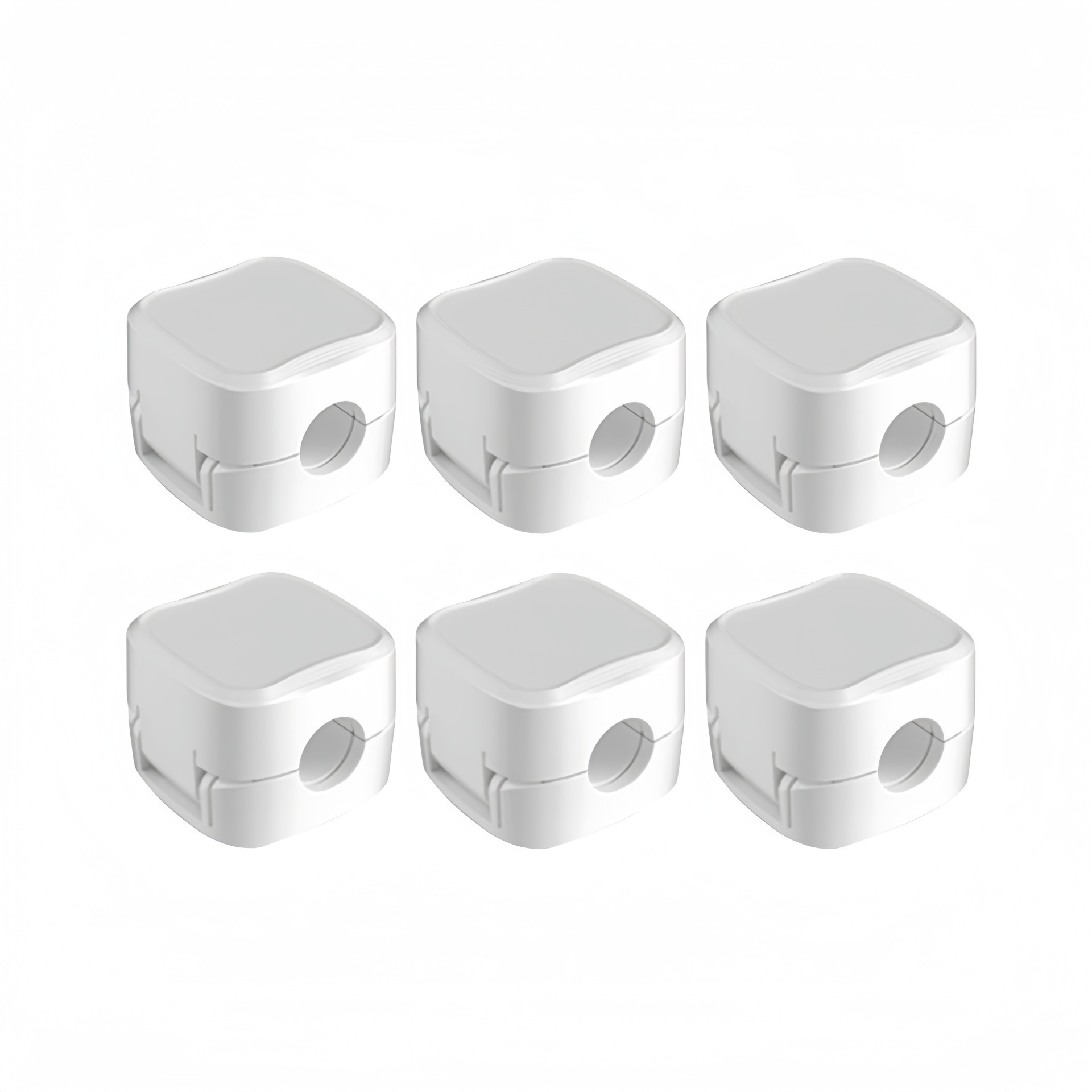 Picture of Mouse Keyboard Magnetic Storage Organizer Data Simple Winding Fixed Self-adhesive Office Desktop Traceless Organizer