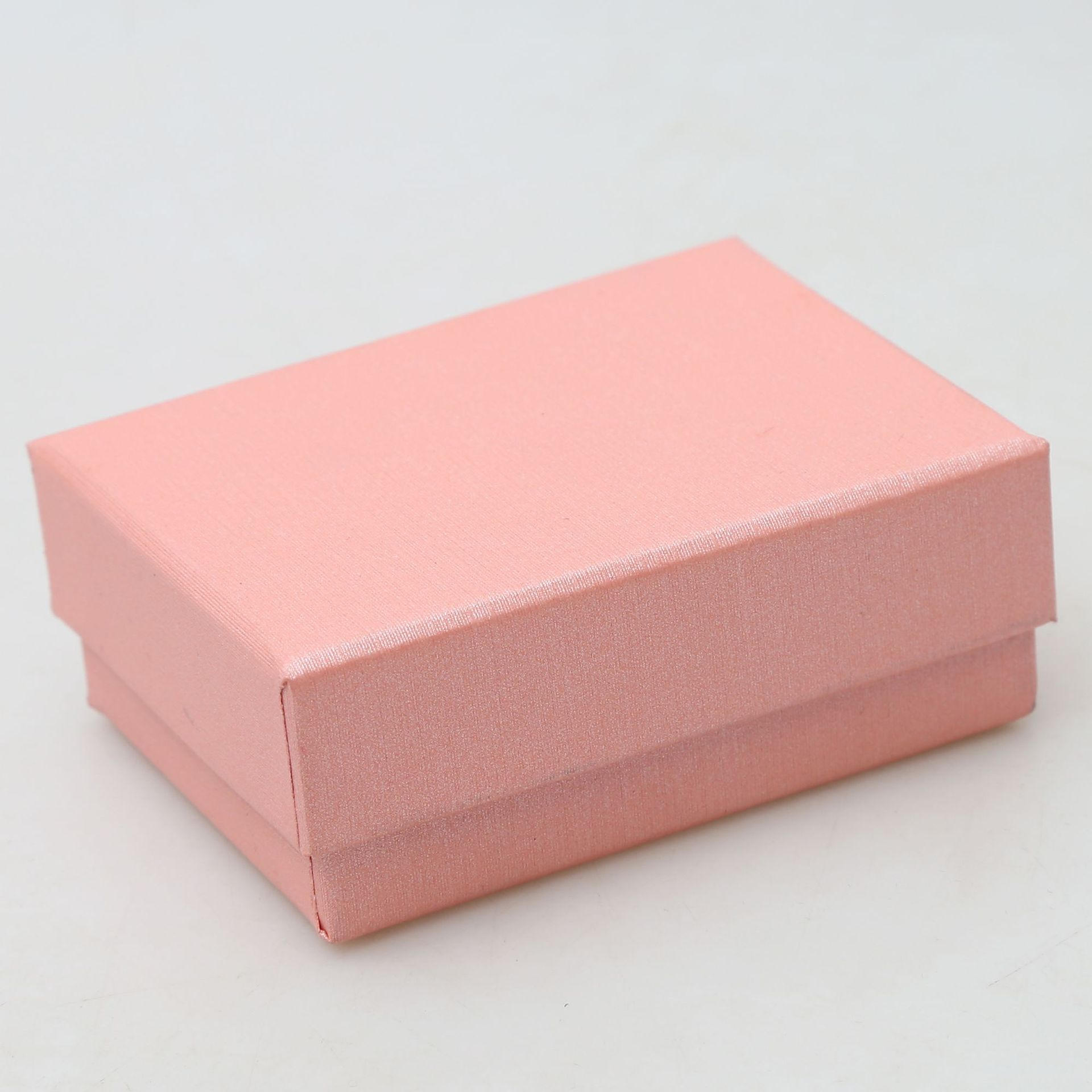 Picture of Ready-Made Kraft Paper Box Black Jewelry Necklace Ring Earring Box Bracelet Packaging Box Lid and Base Jewelry Box