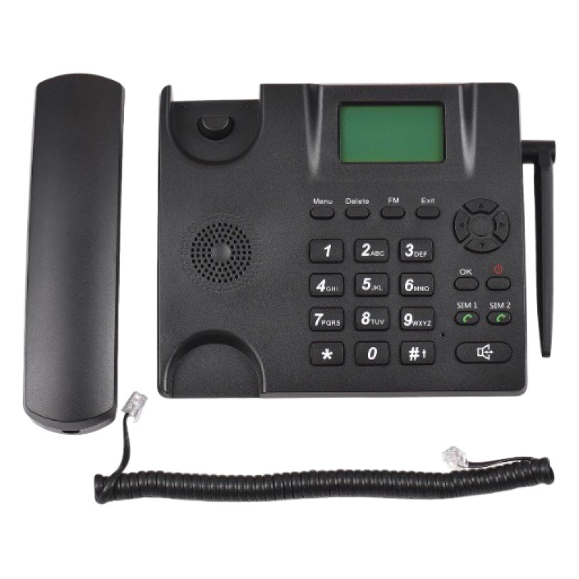 Mobile 2g Wireless Plug Sim Dual Sim Landline Gsm Office Home Telephone Export Export Plug-In Card Commercial