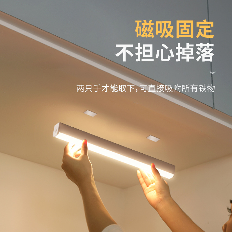 Source Manufacturer Reading Desk Lamp Rechargeable Bedside Lamp Dormitory Eye Protection Adsorption Led Study Lamp Punch-Free Night Light