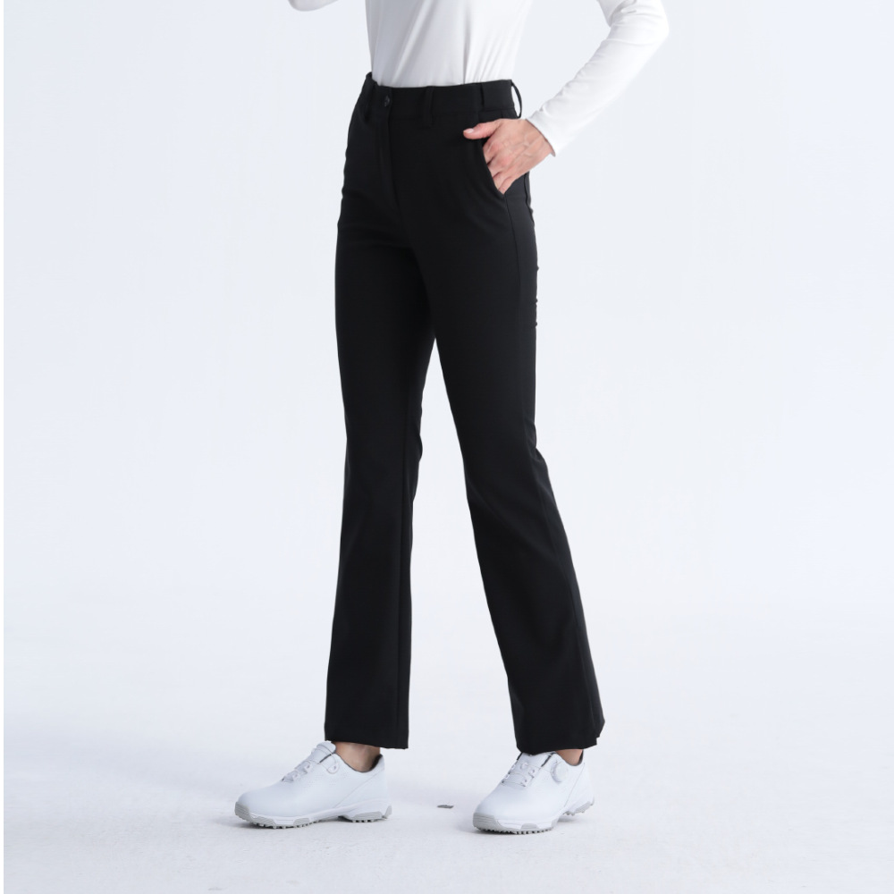 Picture of Pgm Golf Clothing Women's Autum Elastic Elastic Belt Micro-Flared Sports Fabric Slimming Look Pants