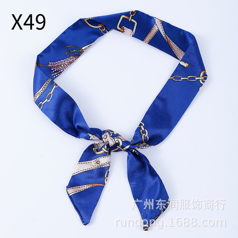 Picture of Gift Box Silk Scarf Straps, Narrow and Long Bags, Silk Scarf, Headband, Streamer Scarf with Decorative Small Silk Scarf Wholesale