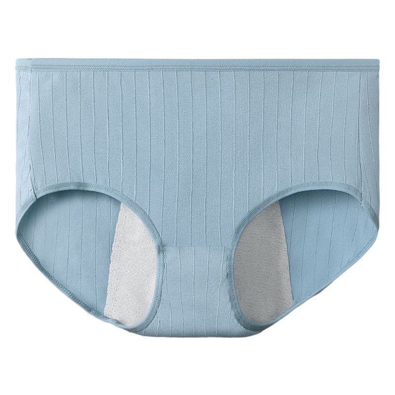 Pure Cotton Underwear Women's All Cotton Briefs Summer Thin Breathable Simple Women's Mid-Waist Underpants Sexy Short Underpants