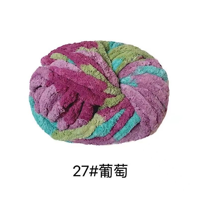 Picture of Extra Thick Ice Stick Cat Tail Thread Wholesale Sausage Wool Handmade DIY Cushion Blanket Cat Nest Big Tree Sweater Decoration