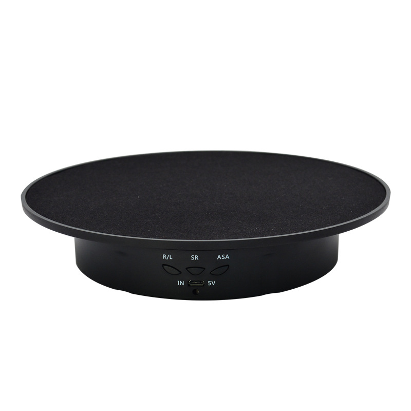 Picture of 20cm USB Charging Turntable Video Shooting Stand Live Broadcast Dynamic Rotating Display Stand Electric Rotating Props