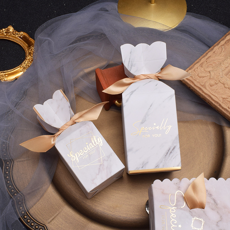Picture of Candy Box Empty Box Special Candy Bag for Wedding Advanced Sense Engagement Gift Candy Box Candy Box Gift Box