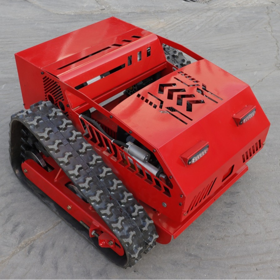 Export Italy remote control lawn mower lawn trimmer crawler lawn mower automatic agricultural lawn mower
