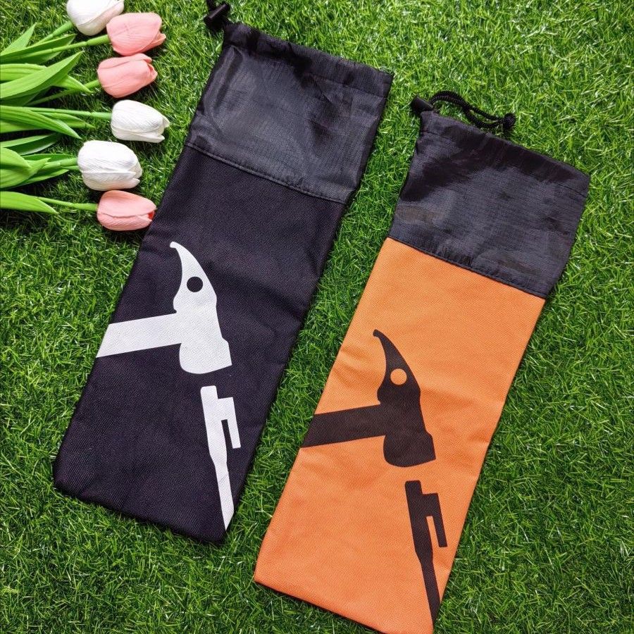 Outdoor Camping Style Ground Nail Bag Canopy Tent Accessories Bag Thickeneded Oxford Cloth Bag Drawstring Flap Pocket Pants Can Be Customized and Printed with Logo
