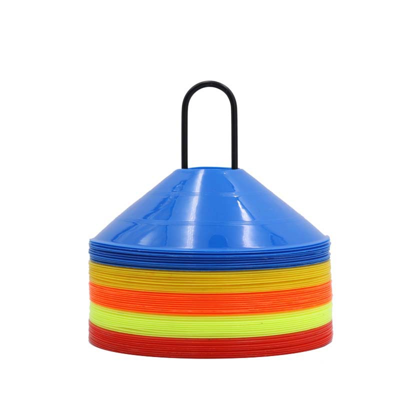 Picture of Sign plate football training equipment basketball obstacle sign Butterfly taekwondo roadblock pile ice cream cone sign plate