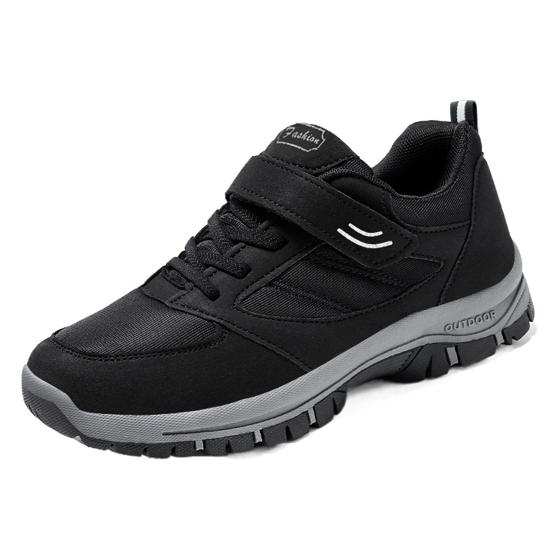Walking shoes lovers shoes for the elderly wholesale men and women with soft soles comfortable non-slip outdoor sneaker hiking shoes