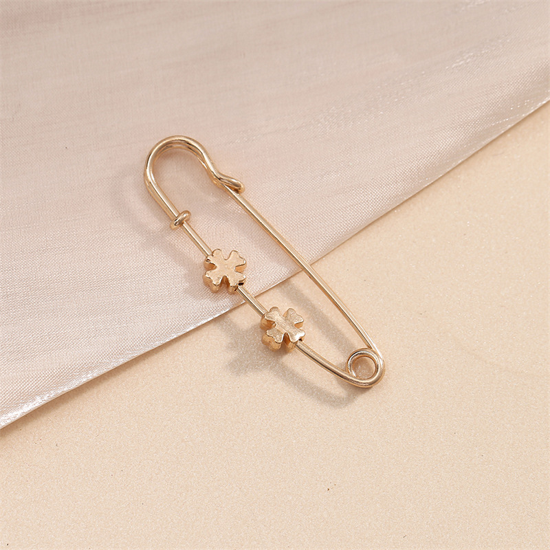 Picture of Tight Waist Pin Skirt Trouser Waist Change Small Adjustable Buckle Trouser Leg Change Short Fixed Artifact Clothes Anti-Light Brooch Accessories