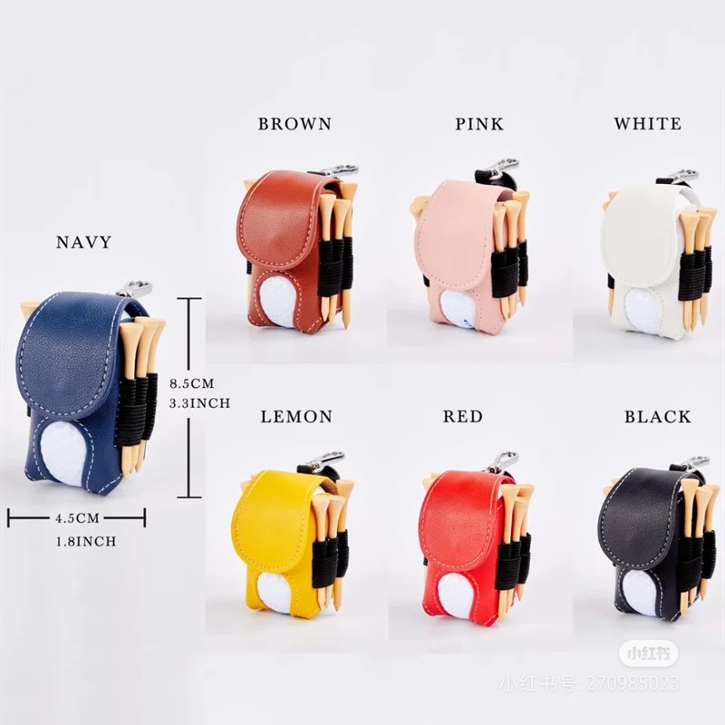 Picture of Cross Border Golf Bag Outdoor Portable Gal Small Ball Bag Waist Hanging GOLF Ball Stud Set Bag
