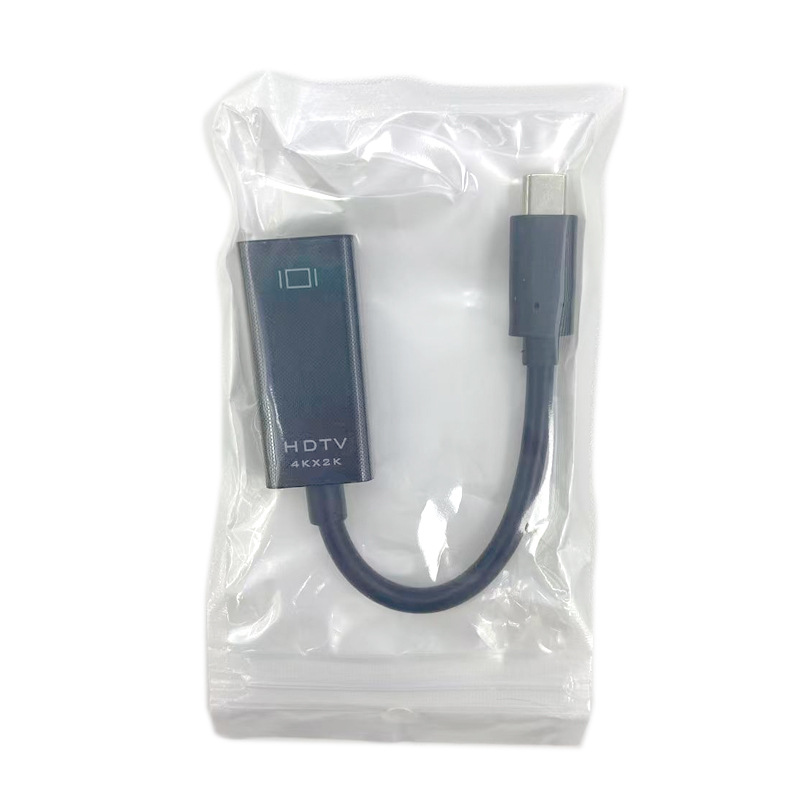Picture of type-c to hdmi converter 4K HD adapter typec to hdmi mobile phone computer large screen conversion cable