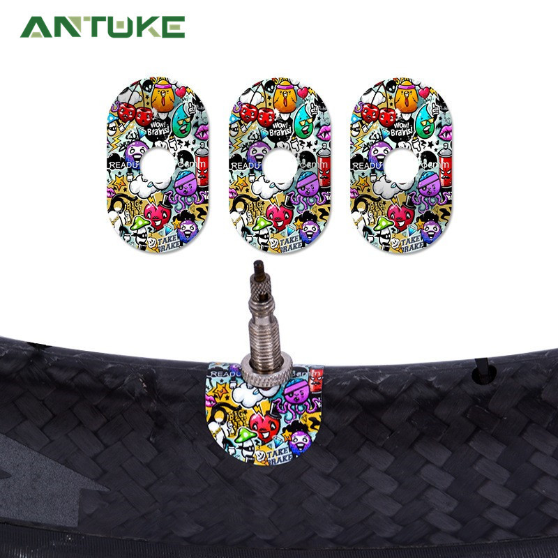 READU Bicycle Air Nozzle Sticker Road Bike Mountain Bike Air Nozzle Sticker French Mouth Beauty Mouth Universal R010