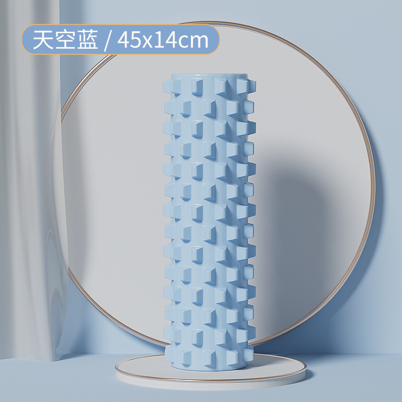 Picture of SanFan Solid Foam Shaft Muscle Relaxation Massage Roller Professional Fitness Yoga Column Auxiliary Equipment Mace