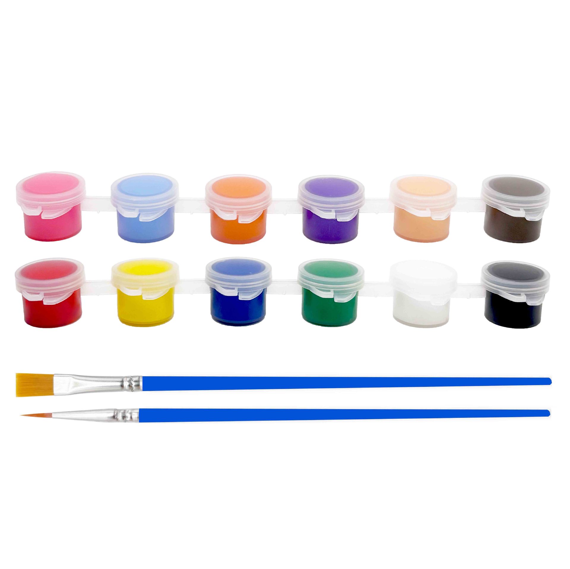 Picture of Children's Waterproof Acrylic Pigment Strip Kindergarten DIY Fine Arts Graffiti Gypsum Pigment Kite Painting Pigment