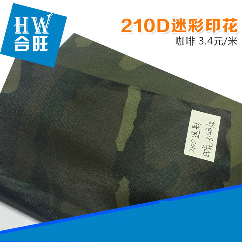 Picture of Yiwu printed Oxford cloth Oxford leather 210D Oxford cloth printed luggage materials and fabrics customization