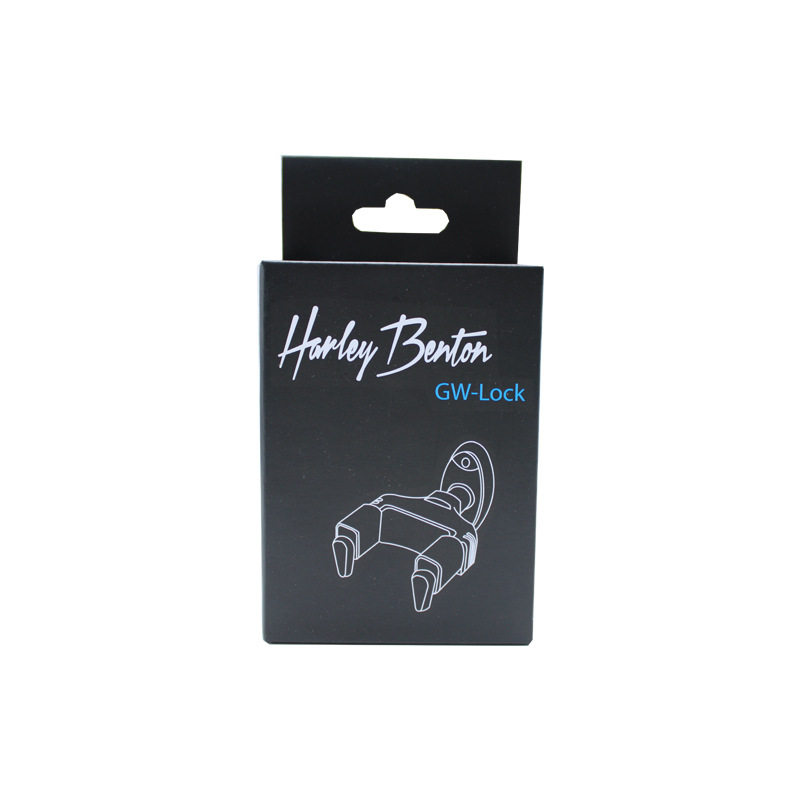 Picture of Digital product packaging box game handle packaging color box printed LOGO hanging ear folding white box customization