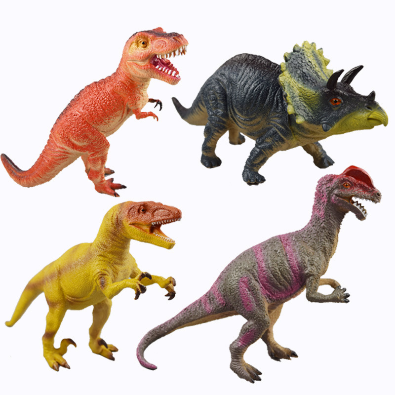 Picture of Jurassic Large Sounding Dinosaur Model Simulation Plastic Model Toys Dinosaur Toys Stall Children's Toys