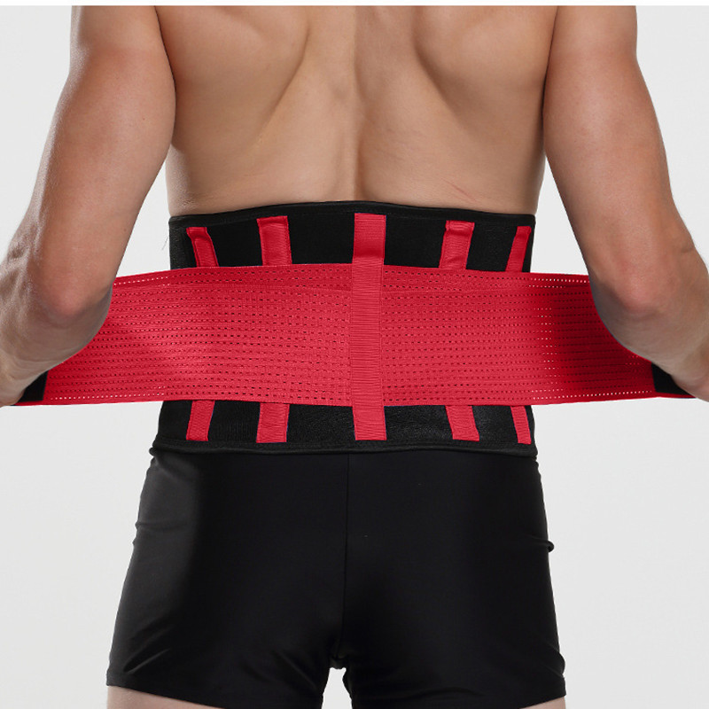 Picture of Sports Waist Protection Fitness Breathable Squat Strength Support Protection Sports Colorful Waist Protection Multicolor Adjustable Generation Hair