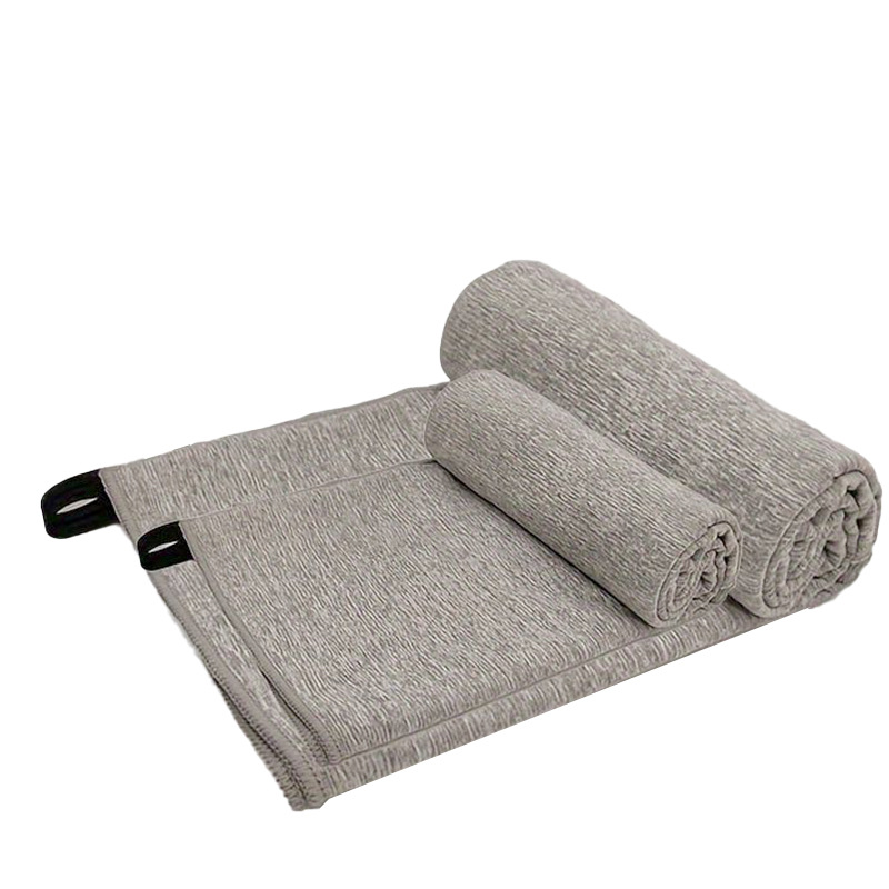 Picture of Quick-Drying Beach Towel Multi-Color Portable Quick-Drying Fitness Sports Towel Outdoor Beach Towel Mesh Bag