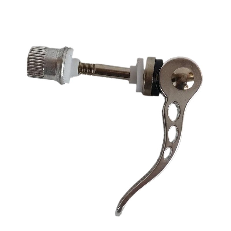 Mountain bike quick release lever folding bicycle seat tube quick release clip lock nut saddle quick release screw spare parts