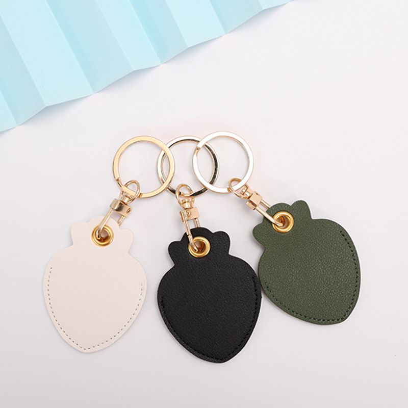 Picture of ins Style Cute Access Card Case Creative Keychain Inductive Small Water Drop Access Card Protective Case Wholesale