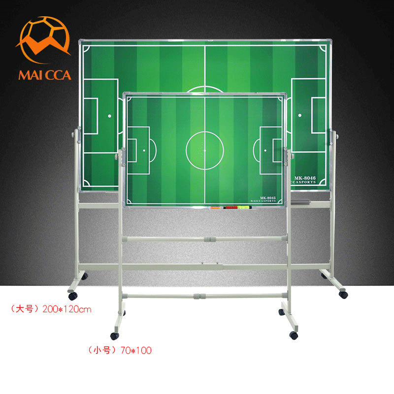 Large Cross-Border Bracket-Style Coach Teaching Board, Football Tactics Board, Coach's Magnetic Erasable Football Coaching Board