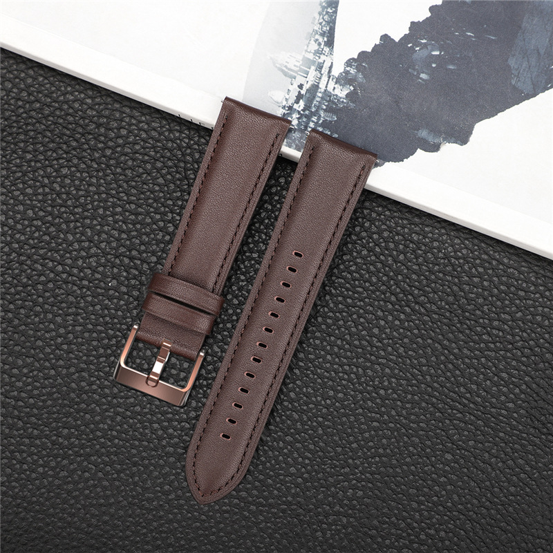Picture of For Samsung GalaxyWatch 3 Huami GTRS Huawei GT2e Watch 20/22mm Original Leather Strap