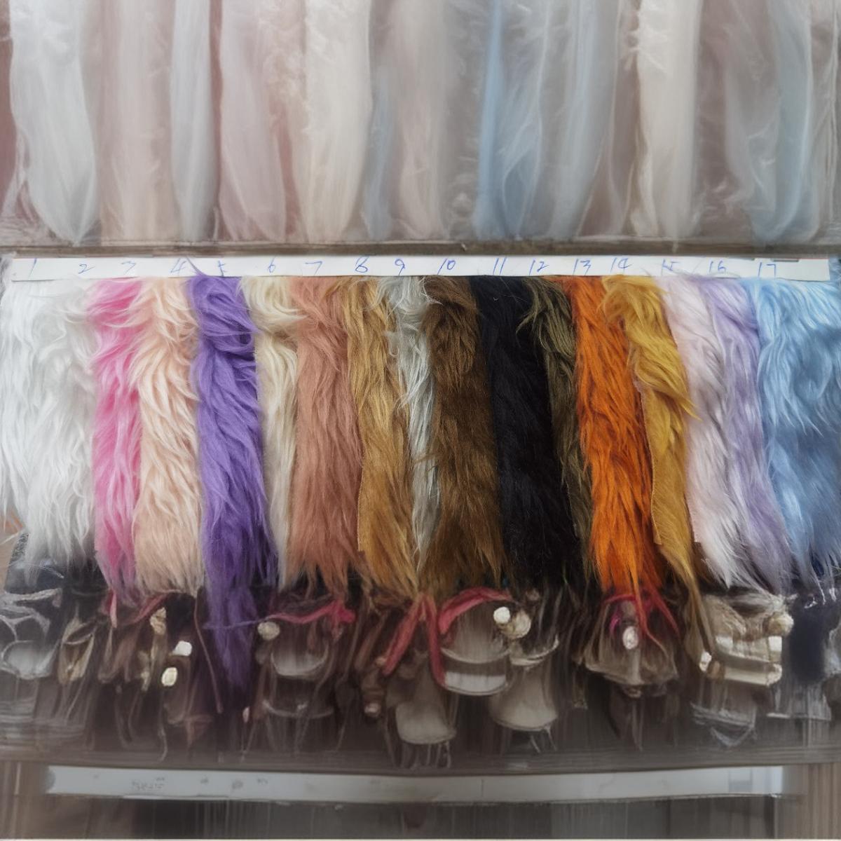 Picture of Cotton doll hair downwater hair long hair cloth washing water rabbit hair 3CM long hair short fried hair downwater hair cloth