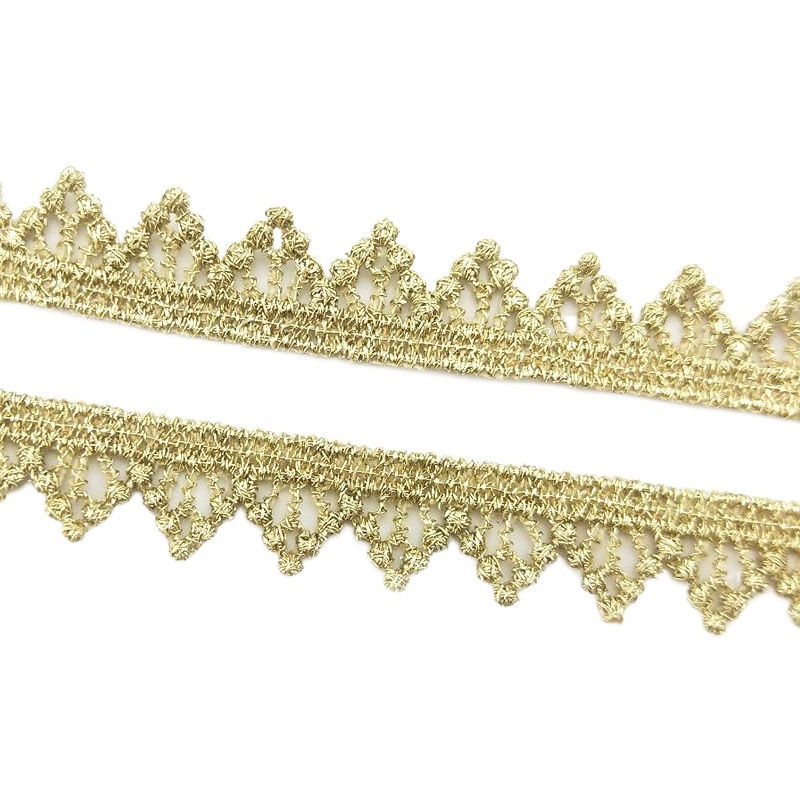 Lace diy belt material skirt water soluble gold handmade decoration small accessories lace accessories clothing edge
