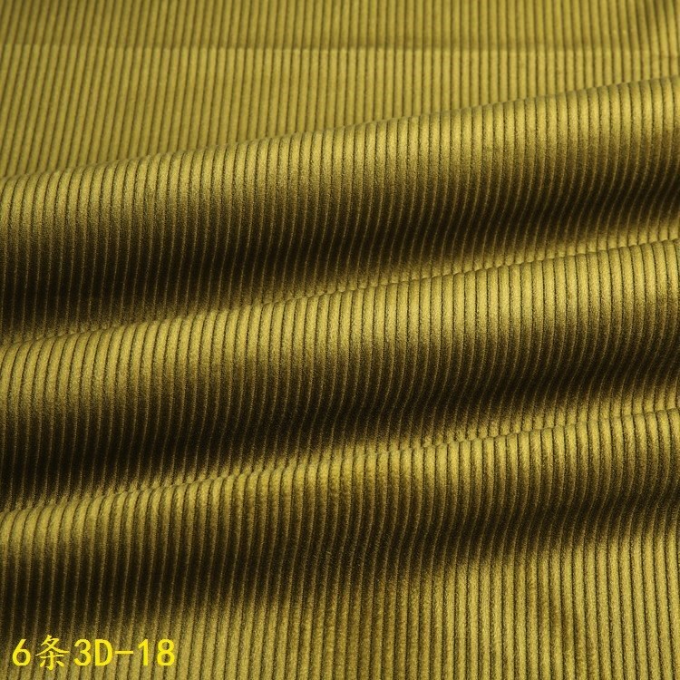 In-Stock 3D Corduroy Light Army Green Cotton Jacket Wide-Leg Pants Corduroy Long Parka Jacket 6 Corduroy Pants