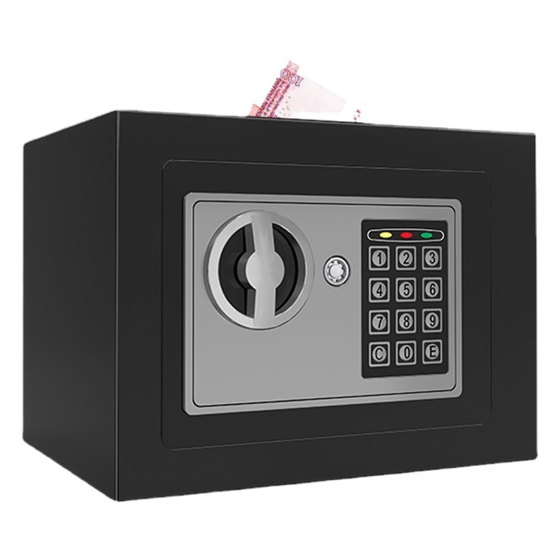 Piggy Bank for Kidsren, All-Steel Anti-Fall Household Small Safe, Mini In-Wall, Safe Piggy Bank That Can Only Enter and Exit