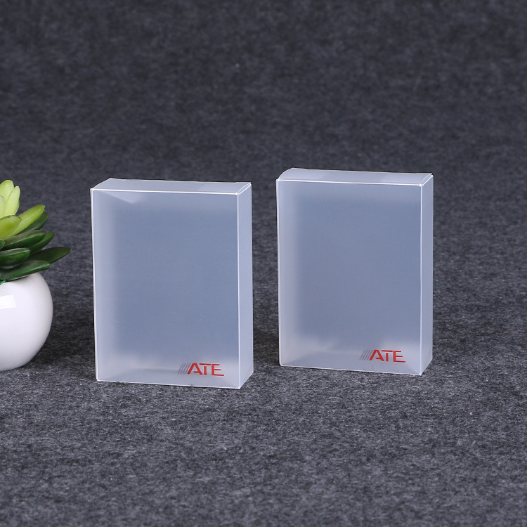 PVC Box Digital Products Plastic Packaging Box Transparent Frosted Plastic PP Blister Box Bronzing Printing Logo