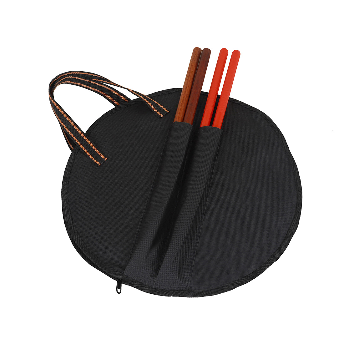 Picture of Percussion Instrument Accessories Black Dumb Drum Bag Waterproof Oxford Cloth 10inch Bag Portable Handbag Storage Bag Silent Practice
