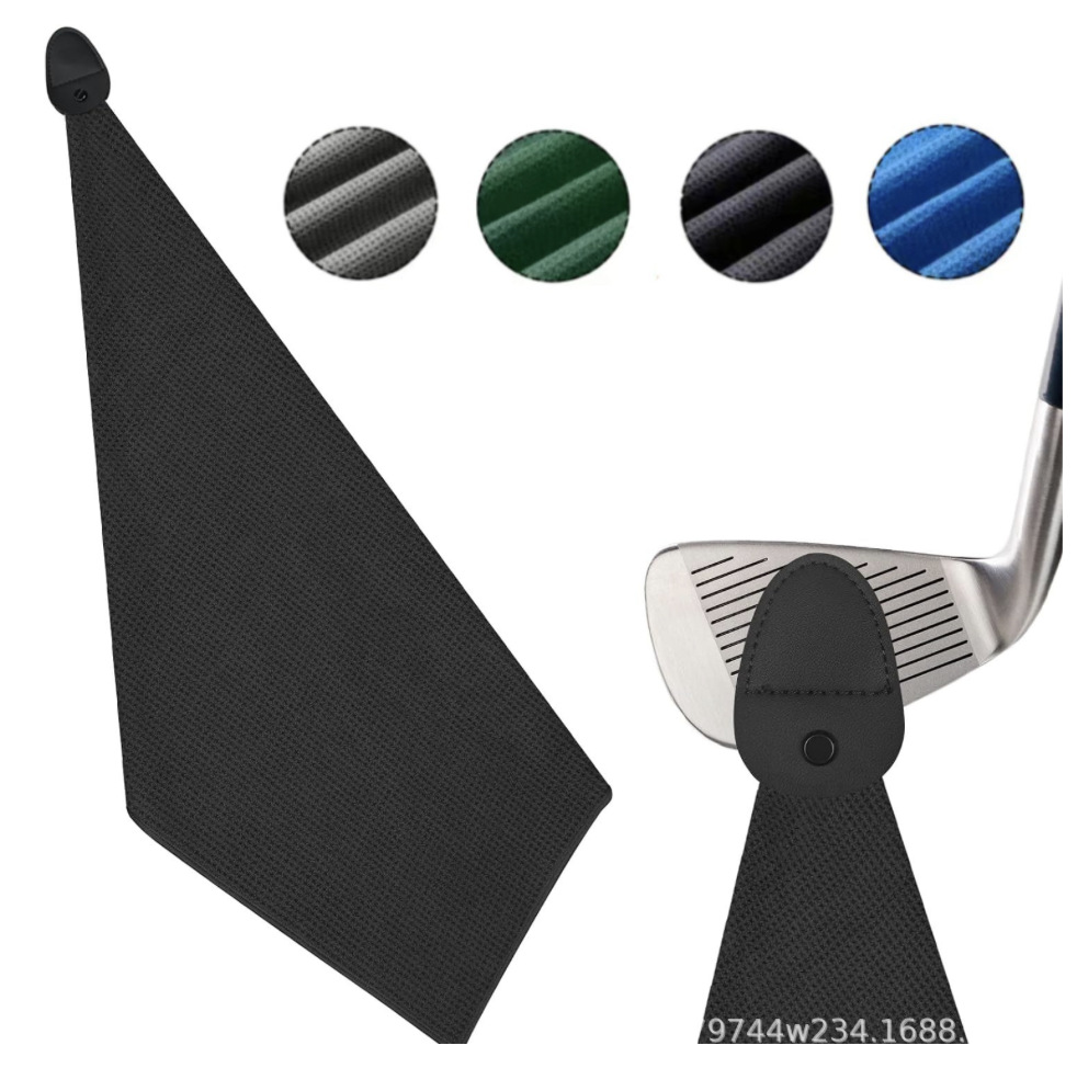 Picture of Multicolor golf towel cross-border in stock microfiber waffle pineapple grid towel ball towel golf towel