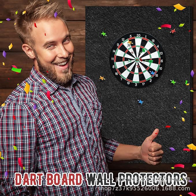 Cross-Border New Product Dart Board Backing Felt Protective Board Wall Tile Cork Dart Board Felt Board Backing Protection