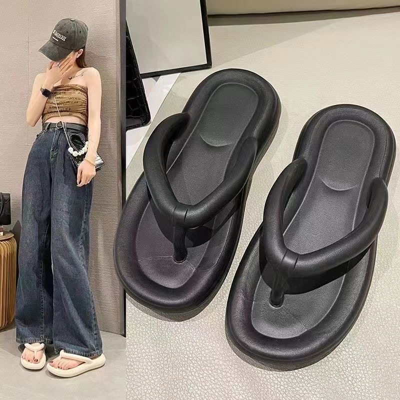 Summer New EVA Flip-flops Women's Outer Wear Soft Bottom Flip-flops Women's Sandals