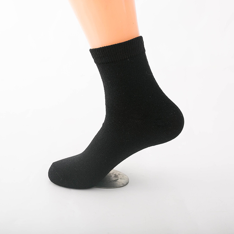 Picture of Summer socks thin breathable sweat-absorbent deodorant black and white gray solid color simple four seasons universal men's short boat socks women