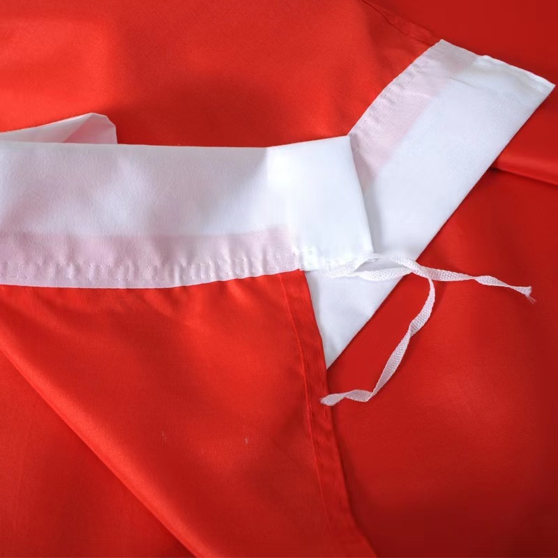 Picture of Factory wholesale thickened No.1, No.2, No.3, No.4, No.5, No.6 red flag wholesale flag high quality flag outdoor