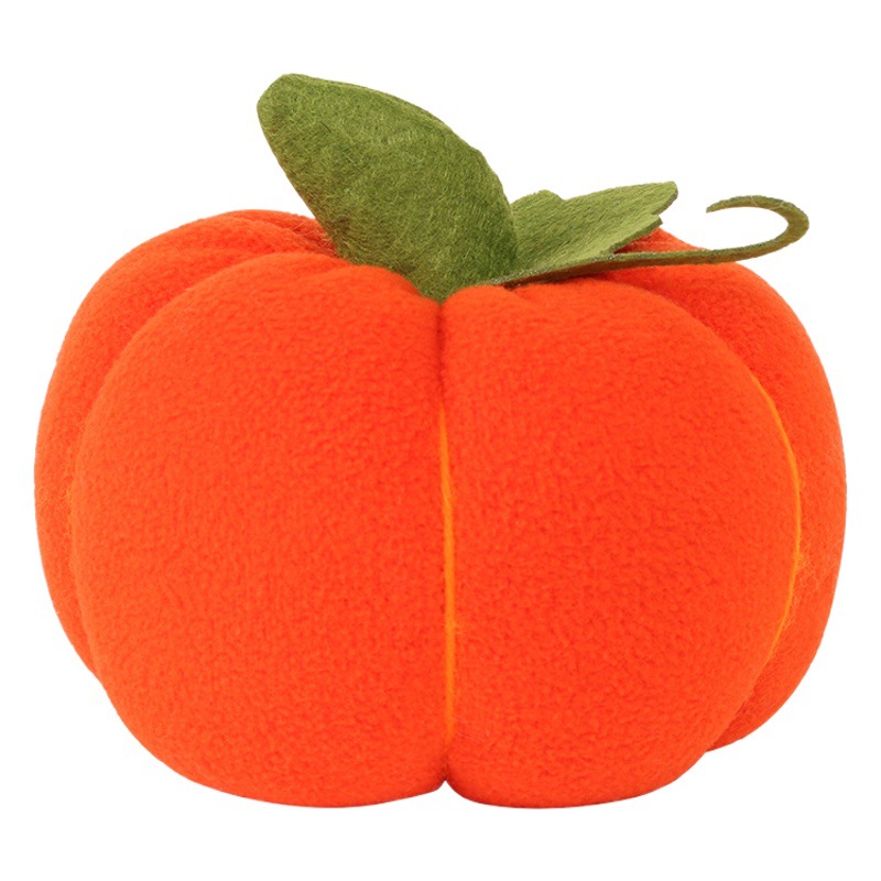 Cross-border new Halloween decorations simulation pumpkin plush toy doll home party doll ornaments