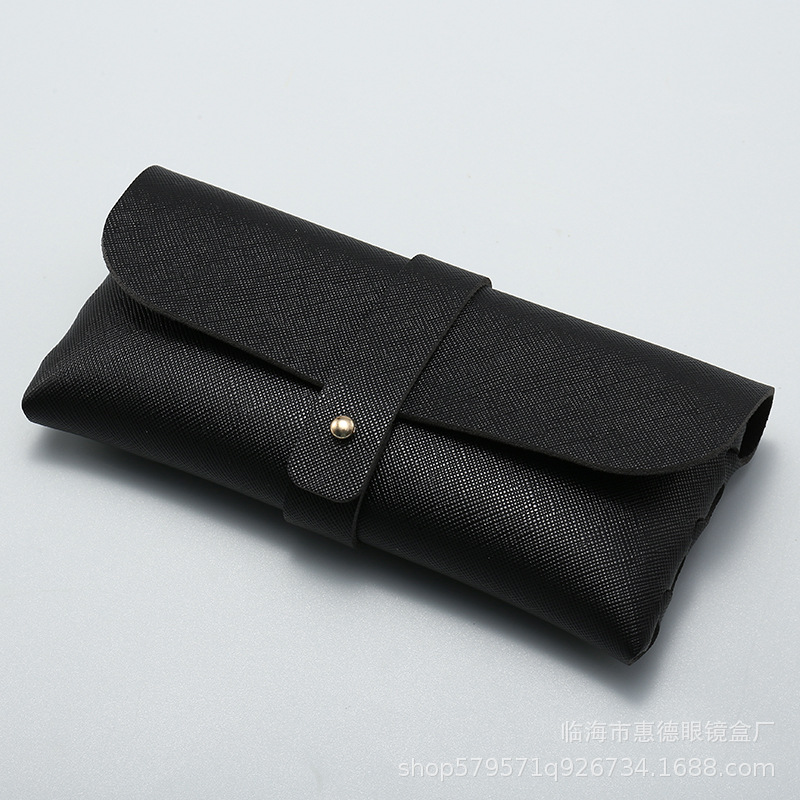 Picture of Factory Batch Glasses Case in stock New Single Nail Leather Sunglasses Bag Hand-woven Sunglasses Box Printable LOGO