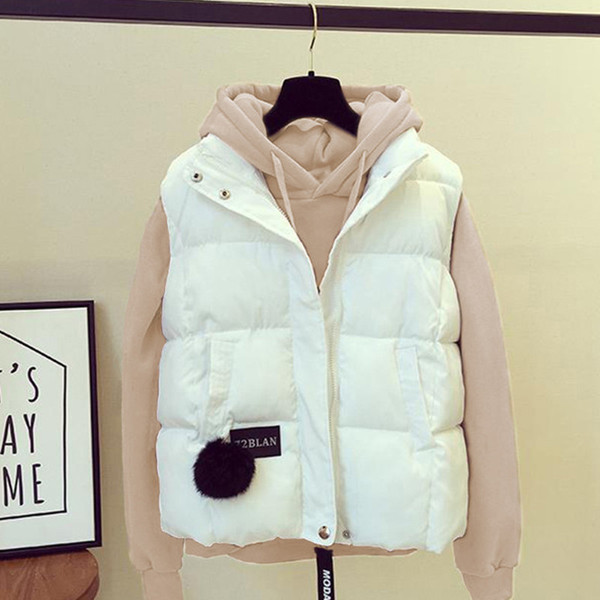 Picture of Thickened New Zipper Vest Jacket Women's Cross-Border Winter New Large Size Western Style Loose Sleeveless Vest Jacket