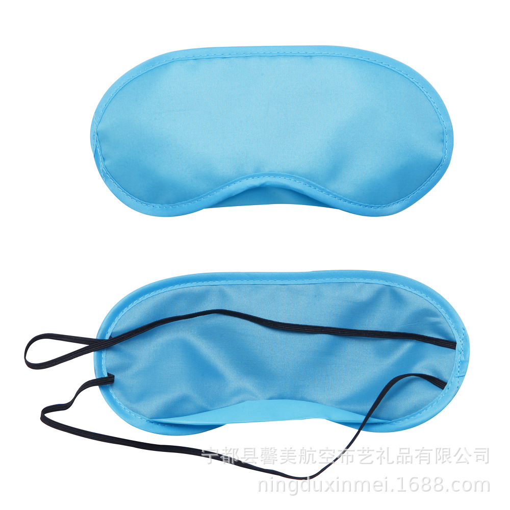 Picture of Shading breathable eye mask polyester eye mask tile packaging expansion training activity sleep eye mask gift wholesale