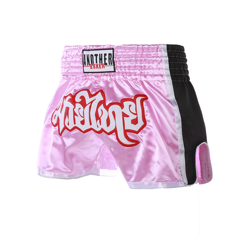 Picture of New Mesh Muay Thai Shorts Strong and Durable Simple and Beautiful Boxing Fighting Training Shorts Children Adult