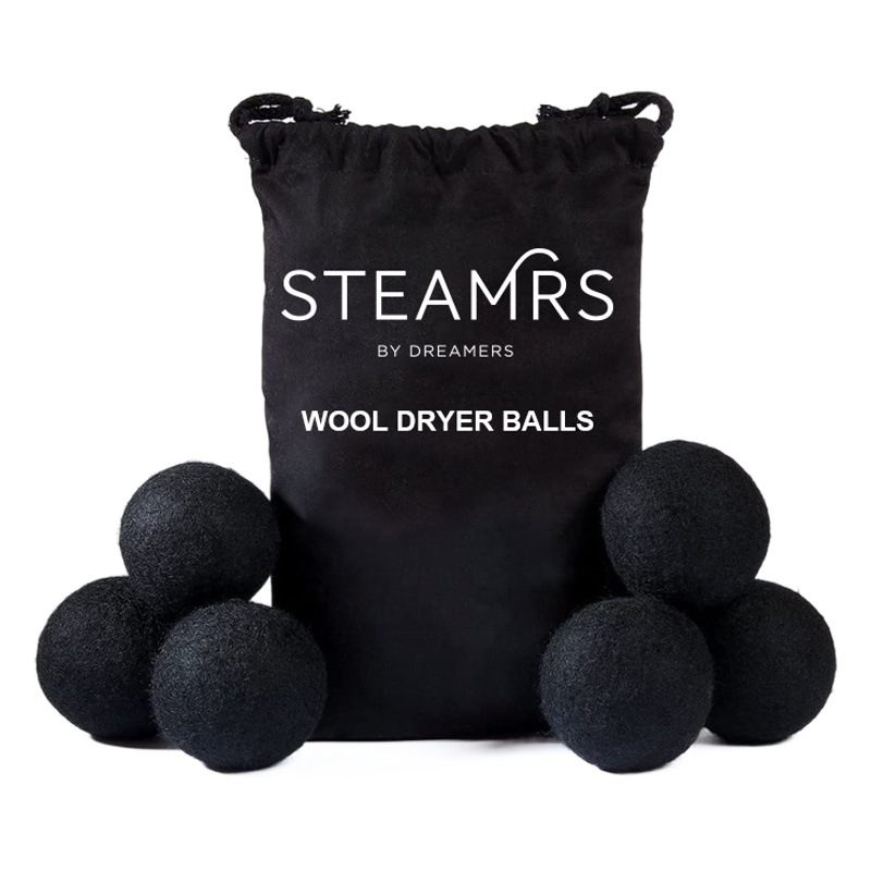 Felt ball cross-border supply 7-7.5cm wrinkle anti-static laundry drying ball New Zealand wool drying ball