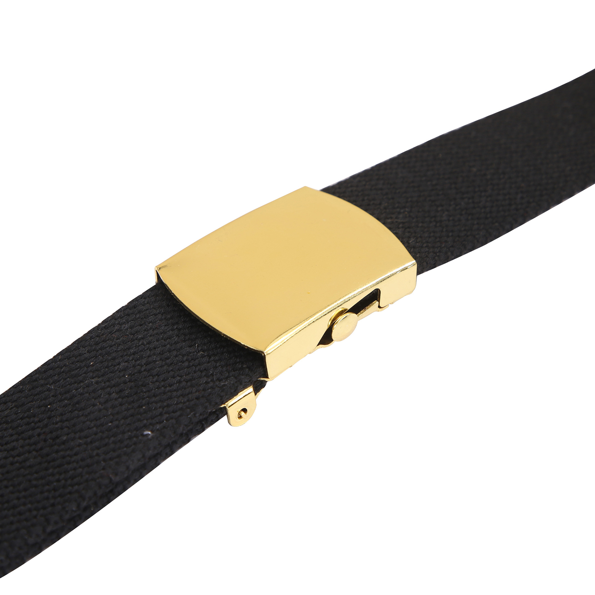 Customized Iron Buckle Canvas Belt, Thickened Navy Blue, Customizable Logo, Outdoor Tactical, Internal Camouflage, Trendy and Personalized