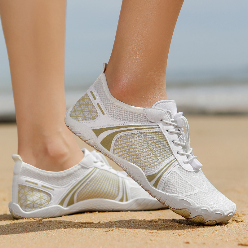 Picture of New outdoor plus size diving and swimming, river tracing shoes, beach shoes, wading women's five-finger shoes, men's skipping rope hiking shoes