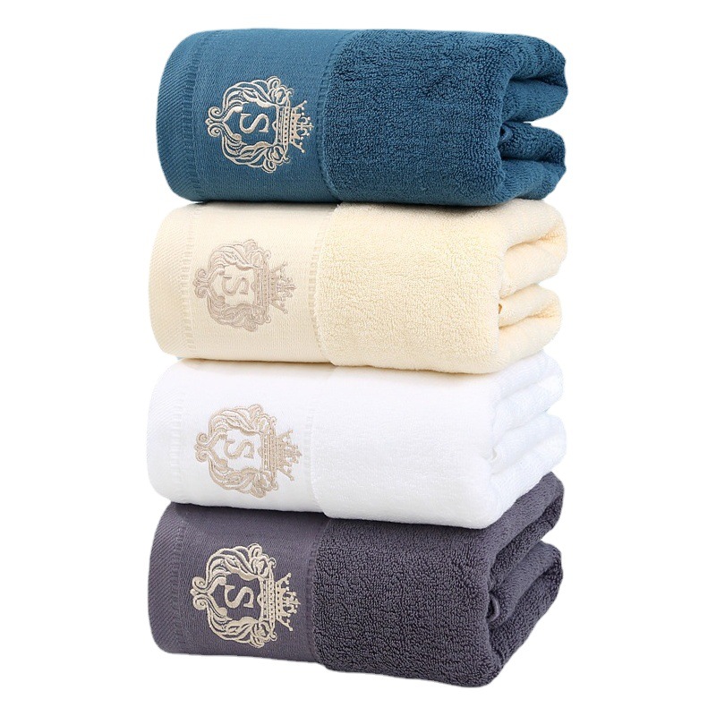 Towel factory wholesale cotton Ollie large bath towel soft absorbent 150 grams 40*80cm plus adult towel