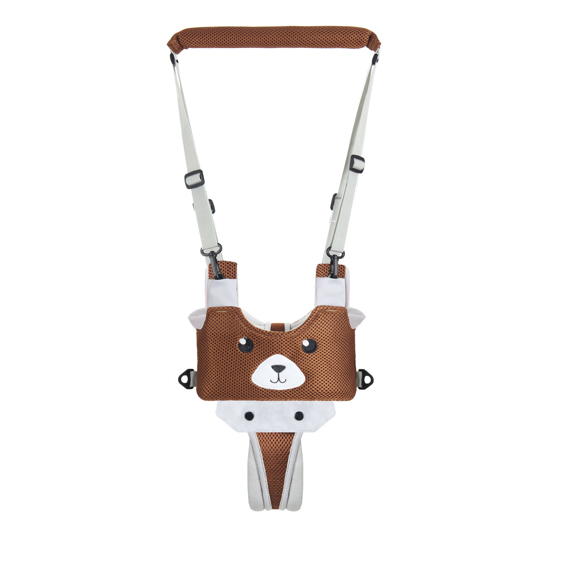 Picture of Baby toddler belt baby mesh breathable bear baby walking traction belt multi-functional basket wholesale anti-lost